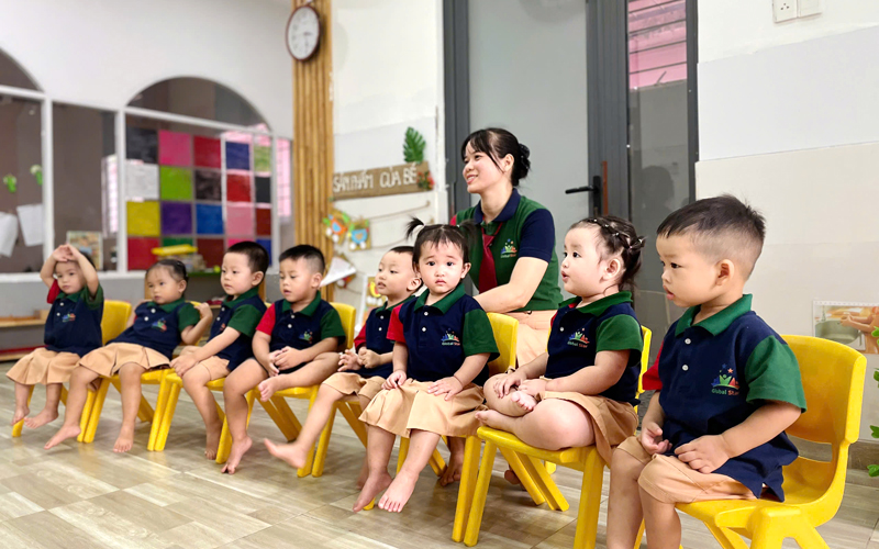 Lớp học mầm non theo giờ tại Global Star School TPHCM
